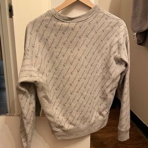 GRAY CHAMPION CREWNECK SWEATER